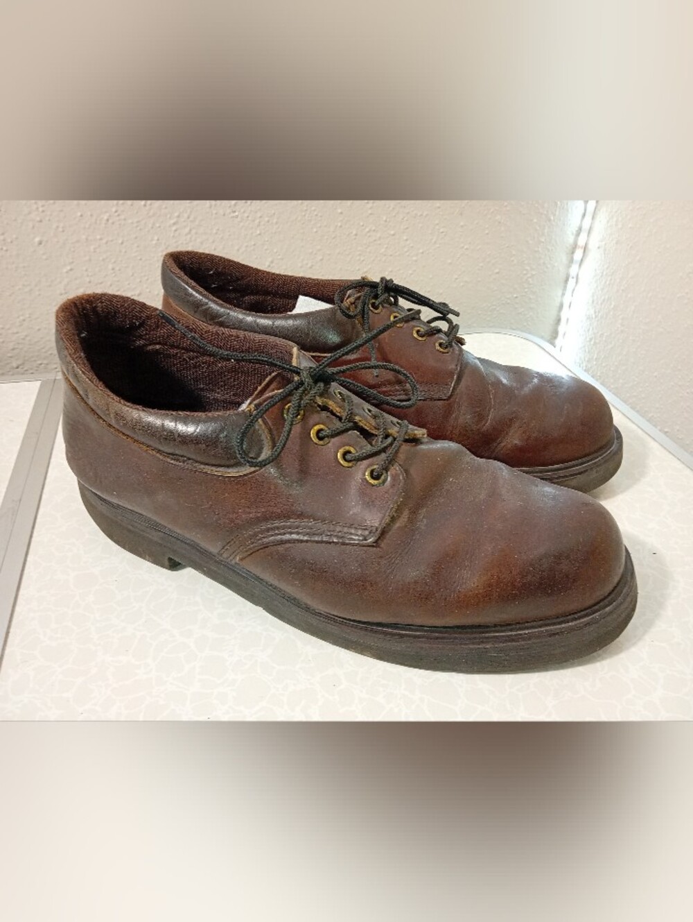 Men's Red Wings Brown Casual Lace Up Shoes sz 11